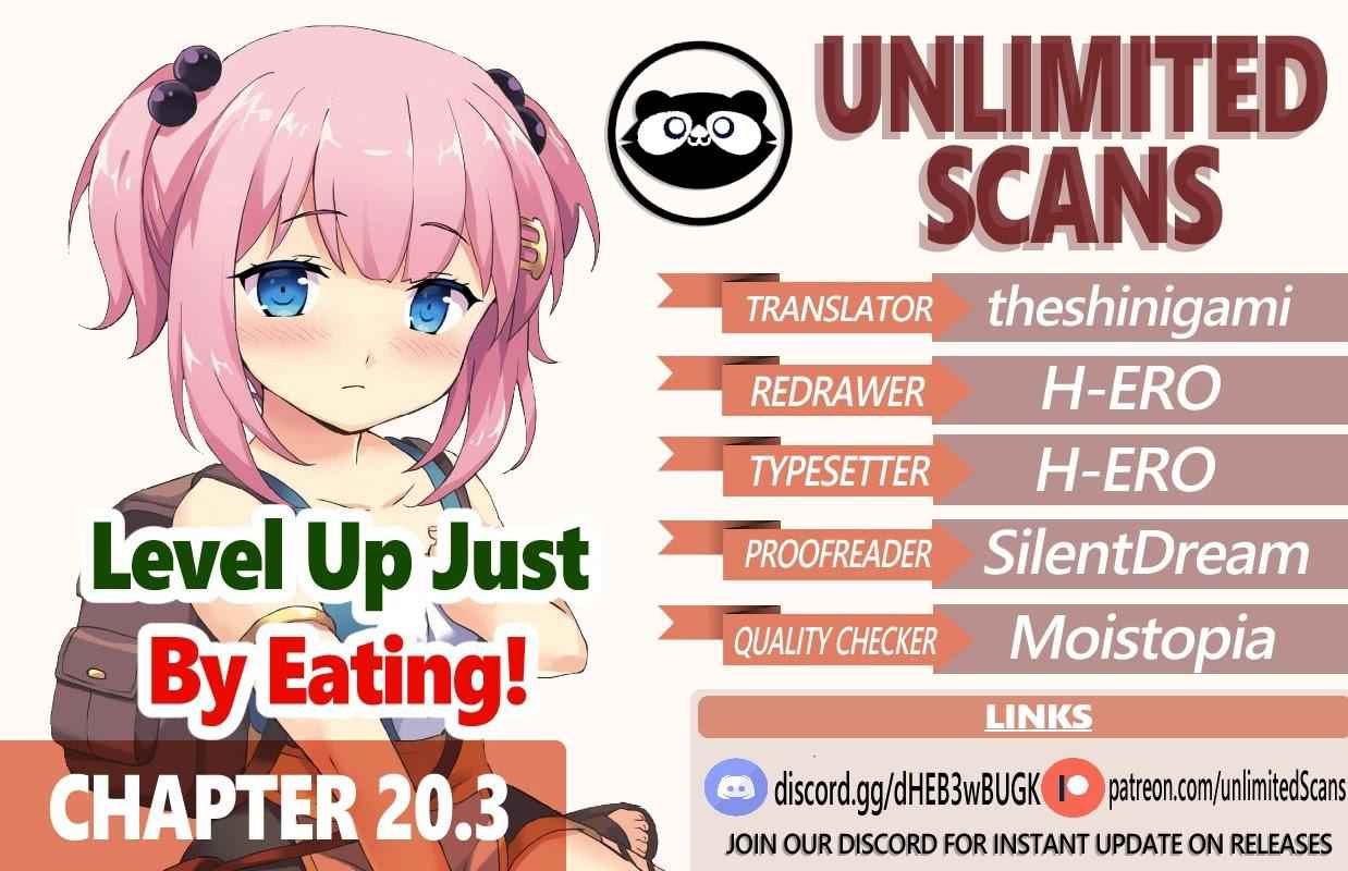 Level Up Just By Eating Chapter 20.3 1